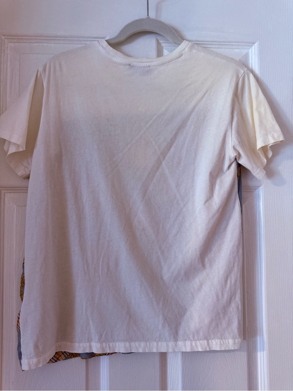 Burberry Light Blue, Cream and Gold Pocket Watch Graphic Tee - Picture 3 of 5